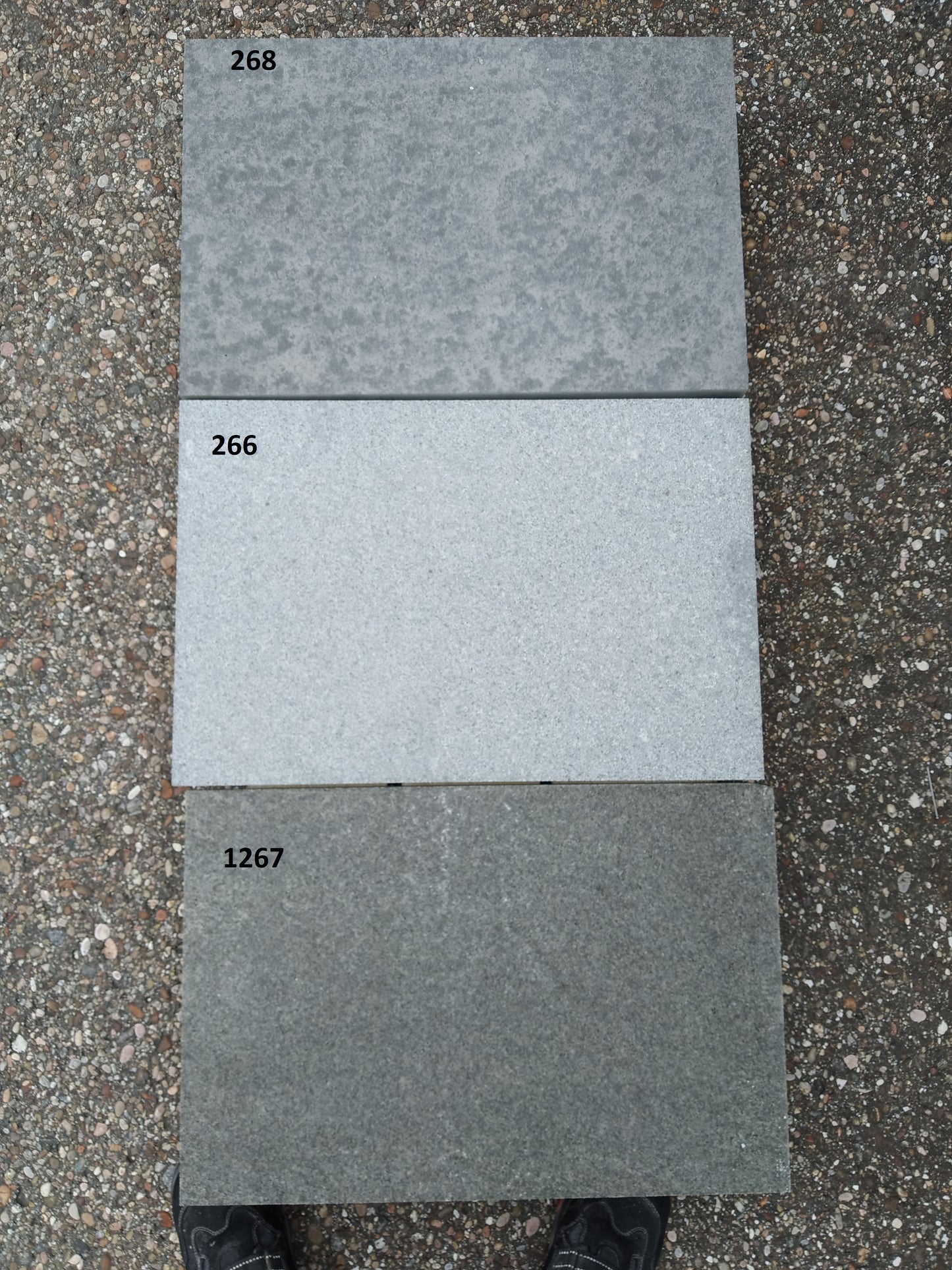 Granit schwarz (Handmuster); SoNat 1267