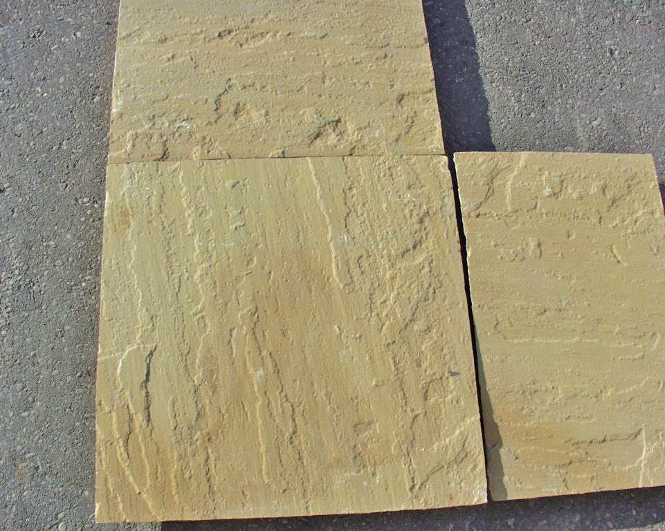 Sandstein gelb (Handmuster)